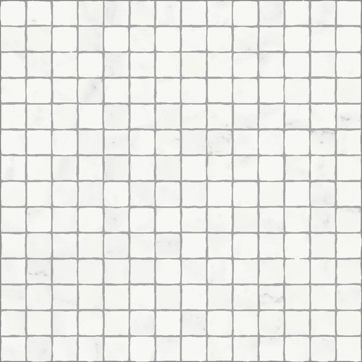 620110000119 Charme Deluxe Бьянко Микеланжело Мозаика Сплит Пат 30x30 Italon