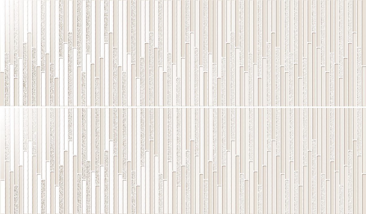 Декор Intuition Shine (из 2 шт) White 58*100 Ibero