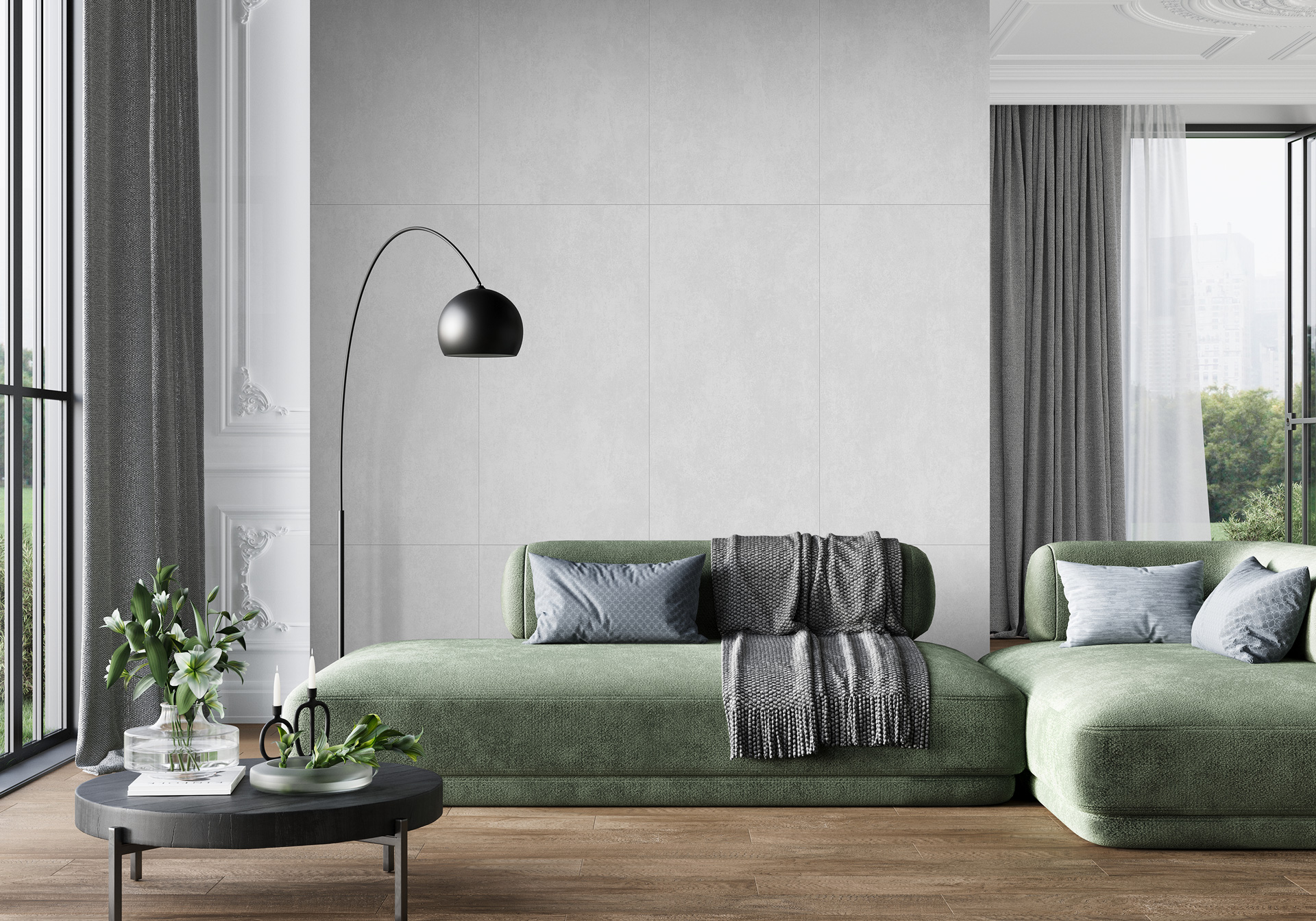 GFU6060BTP70R Beton Pro матовый граниль 600x600x9 Alma Ceramica (Уралкерамика) фото 10