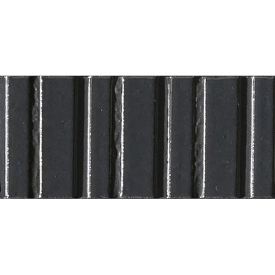 RAER Glace Struttura 3D Raye Blu Notte Glossy 7,5x20 Ragno Marazzi