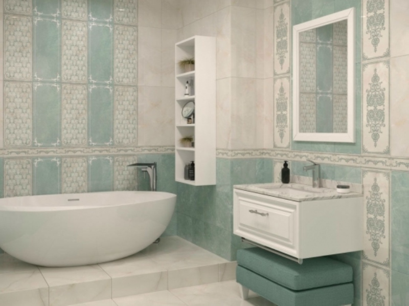 Visconti turquoise 03 25х60 Gracia Ceramica