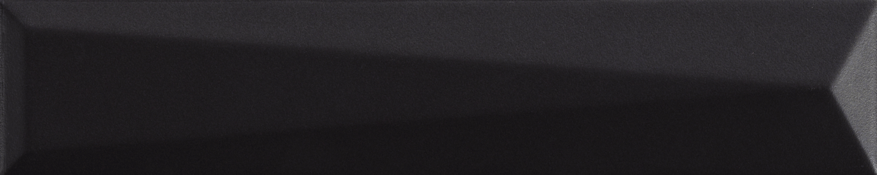 192092 Up Lingotto Black Glossy 25x5 Ava Ceramica