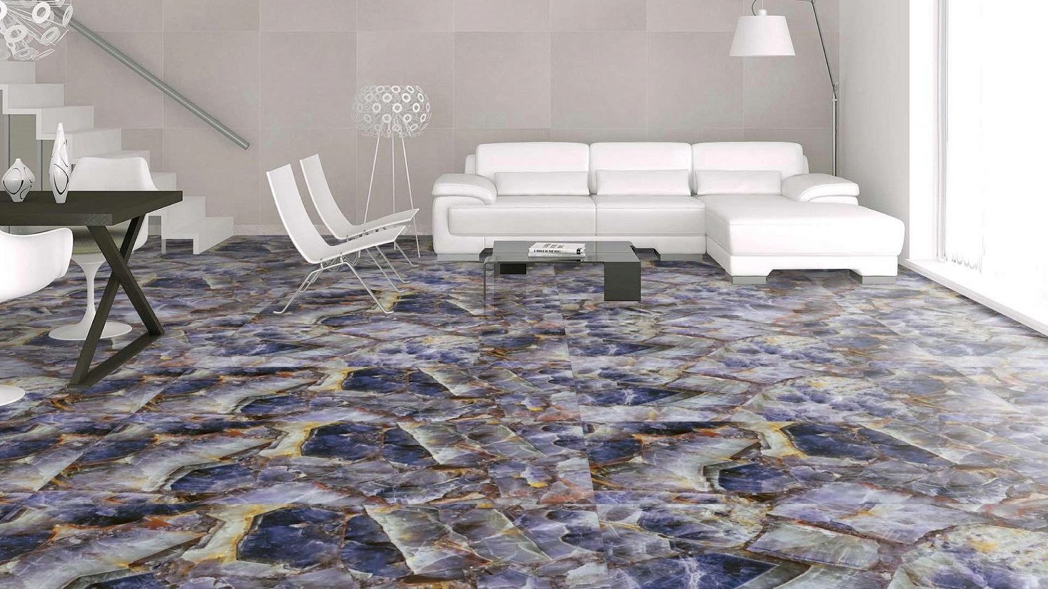 CRYSTAL IRIS 60х120 Bluezone