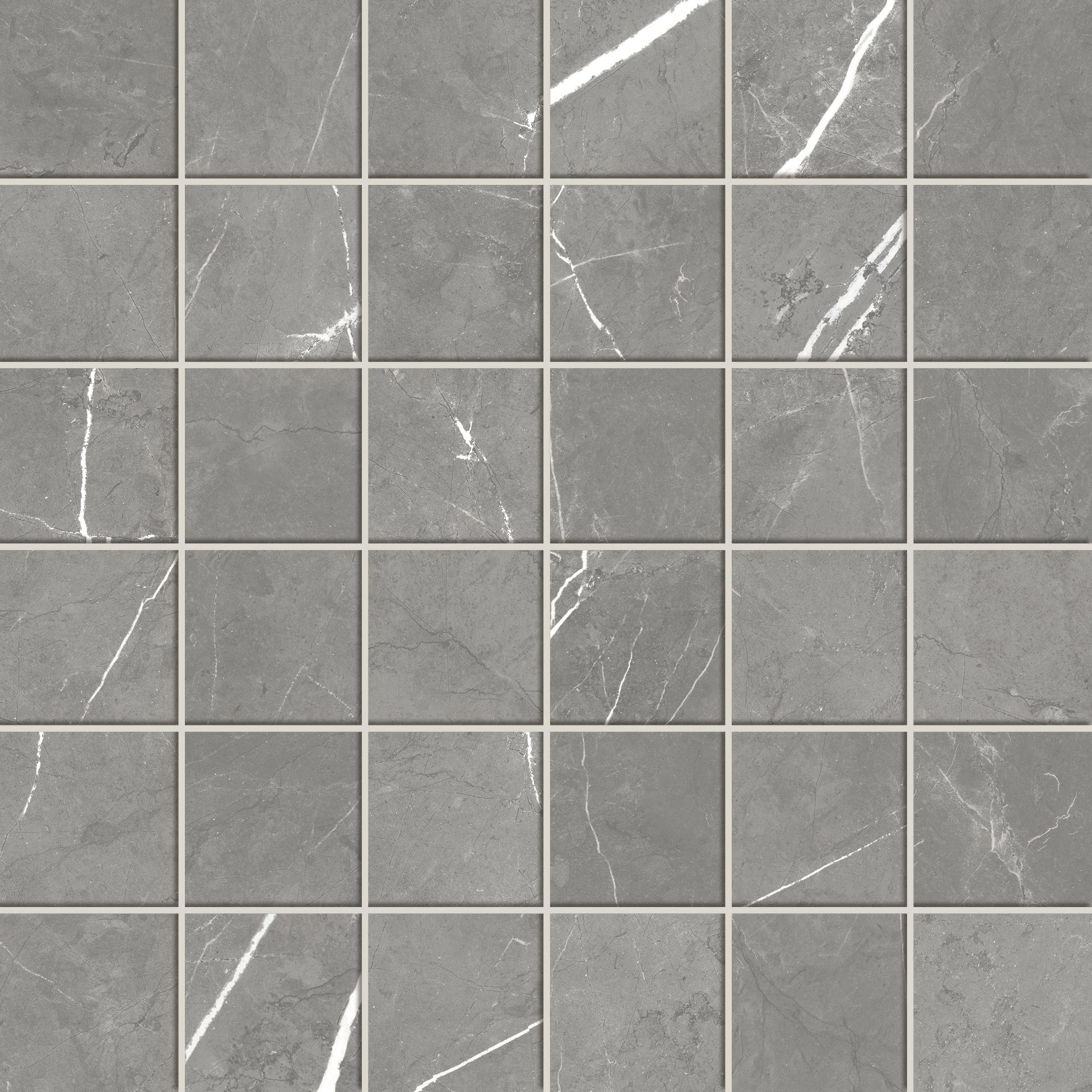 610110001061 Forte dei Marmi Elegant Grey Mosaic Cer 30x30 Atlas Concorde Russia
