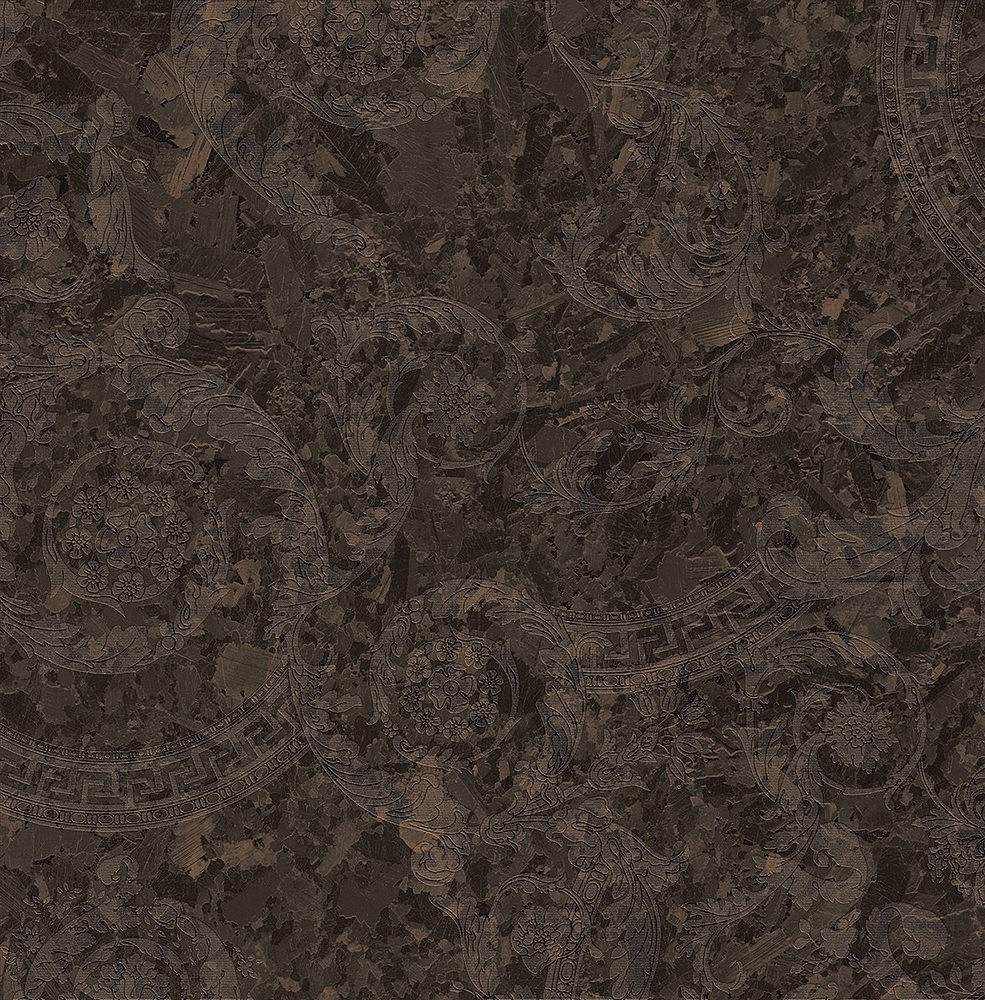 G0047032 Meteorite Megabarocco Moka R 60x60 Versace (Gardenia Orchidea) фото 8