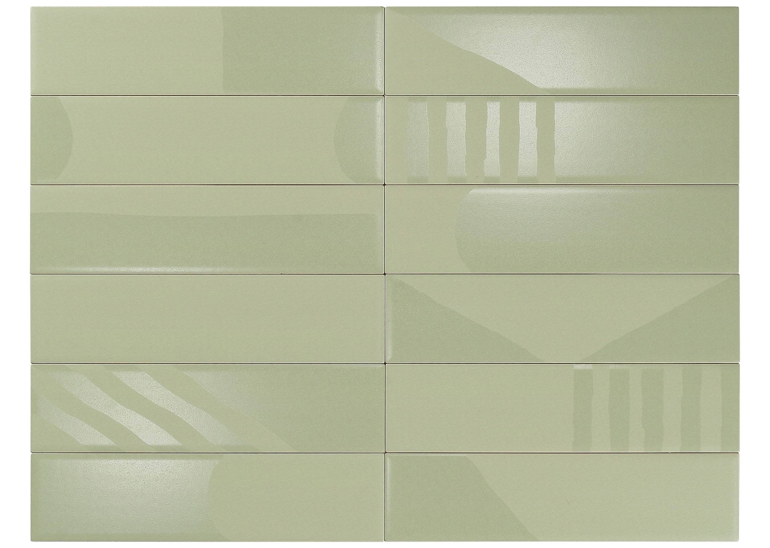 Rivera Mist Green 7.5x30 Smile Tile фото 2