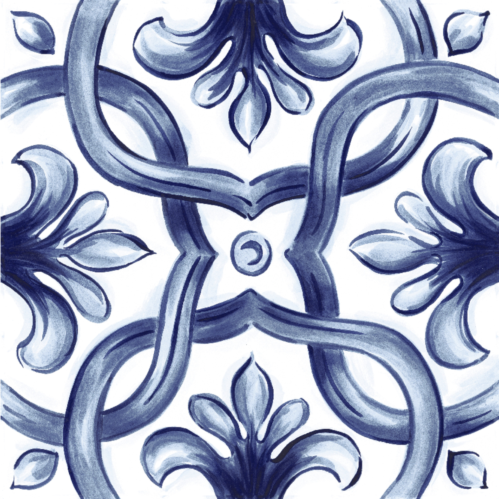 RC8H Amuri Decoro Maiolica Tappeto 2 Glossy RT 20х20 Ragno Marazzi