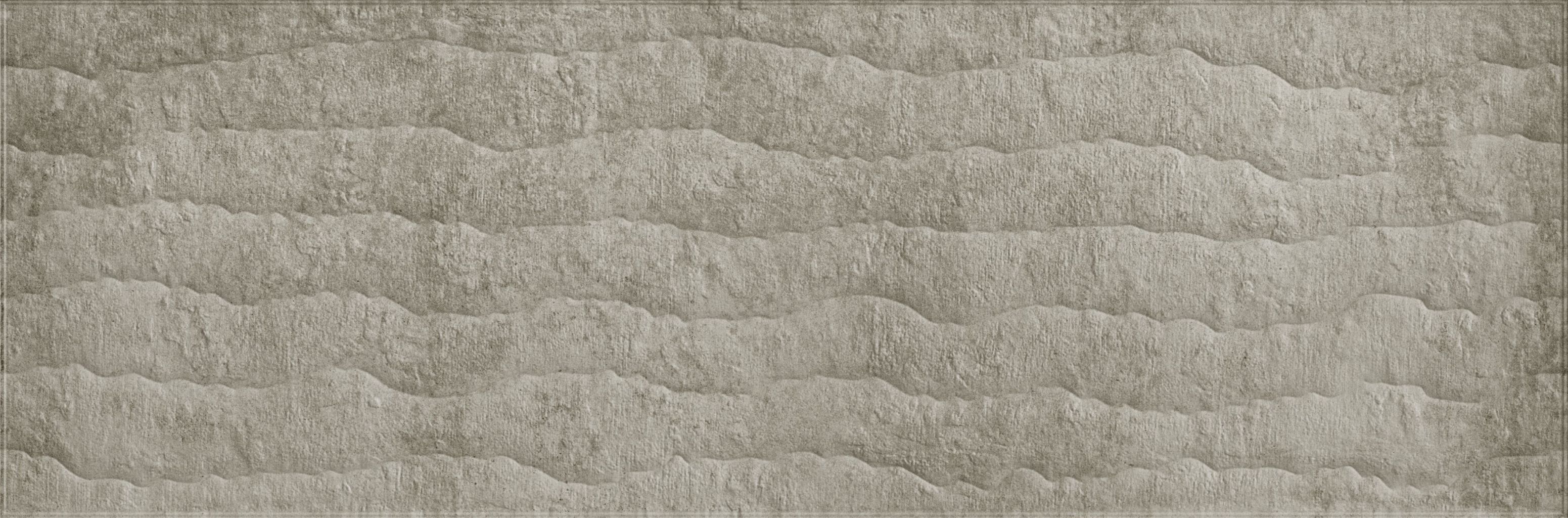 757 Балтимор тёмный рельеф волна 32,5x100 Eurotile Ceramica фото 6