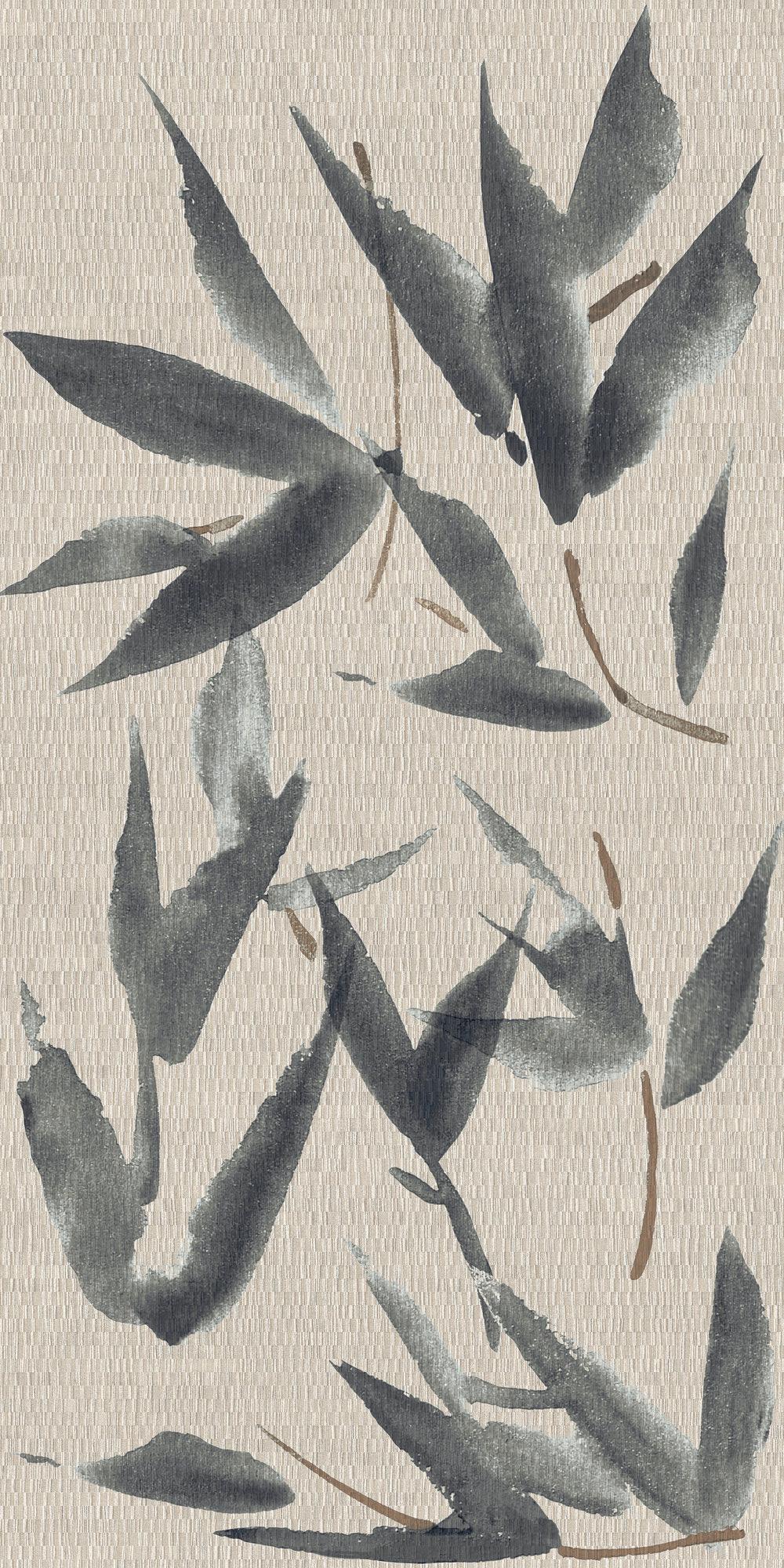 A041926 Munui Leaves Linen Mix Matt Rt 8mm 60x120 Ape Ceramica