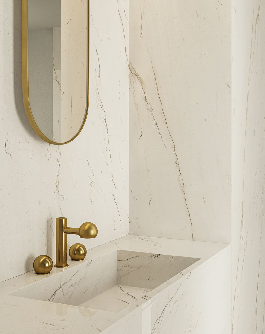 MB06 Calacatta Oro B Satin 12mm 162x324 Infinity