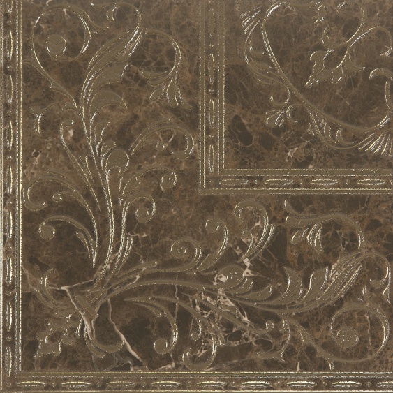 Bohemia brown decor PG 01 45х45 Gracia Ceramica