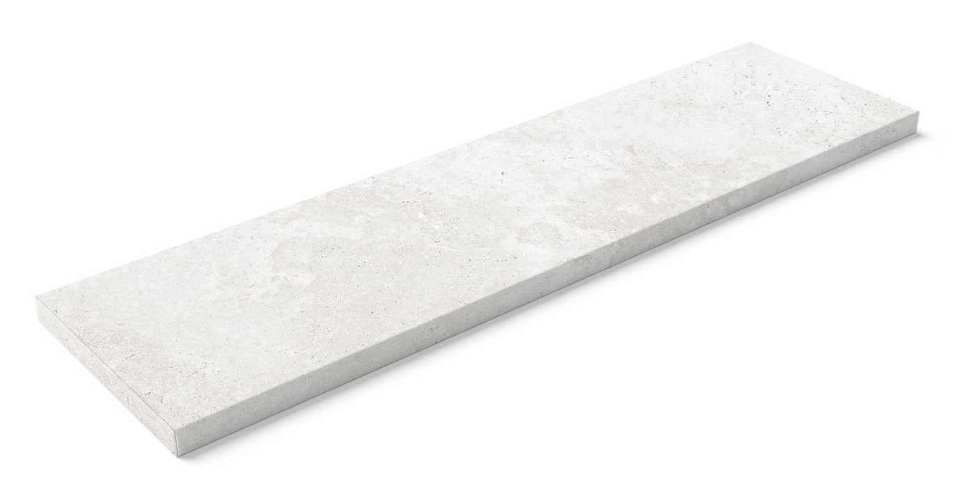 Ступень прямая с 2 заглушками Crosscut 1001 C1/R9 1200x330x11 Kerastep