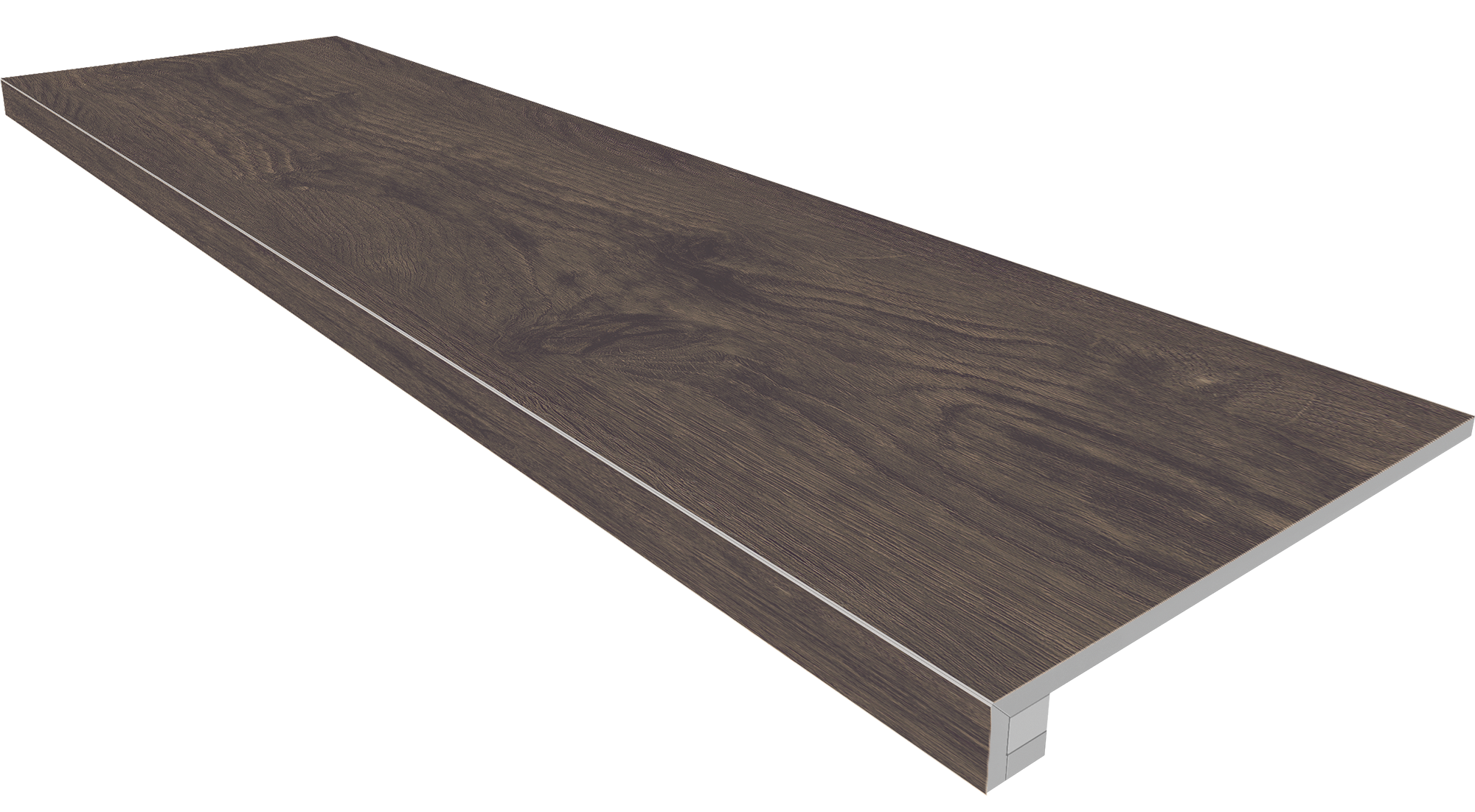 Комплект Ступень SI04 Selection 33x120 неполированная с бортиком + Подступенок 14.5x120 Ametis by Estima