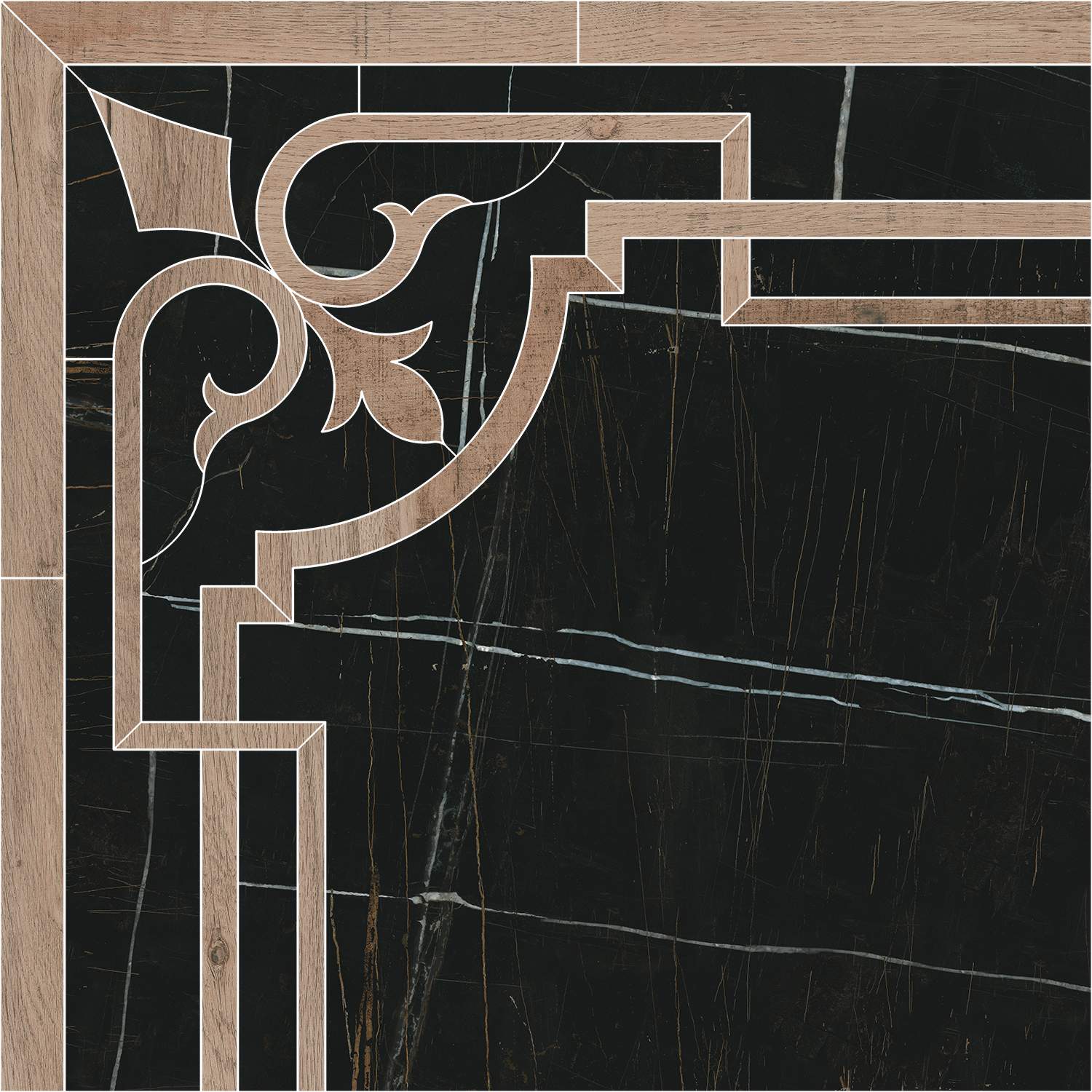 ID115T Декор Греппи наборный 60x60x0,9 Kerama Marazzi