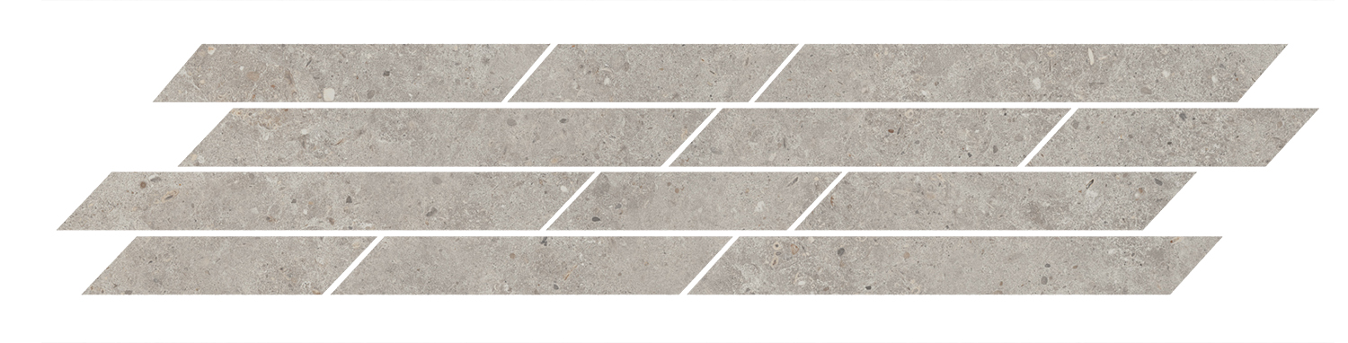 T036/SG6537 Риккарди мозаичный серый светлый матовый 46,8x9,8 Kerama Marazzi фото 3