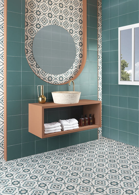 Technical Teal 20х20 Mainzu
