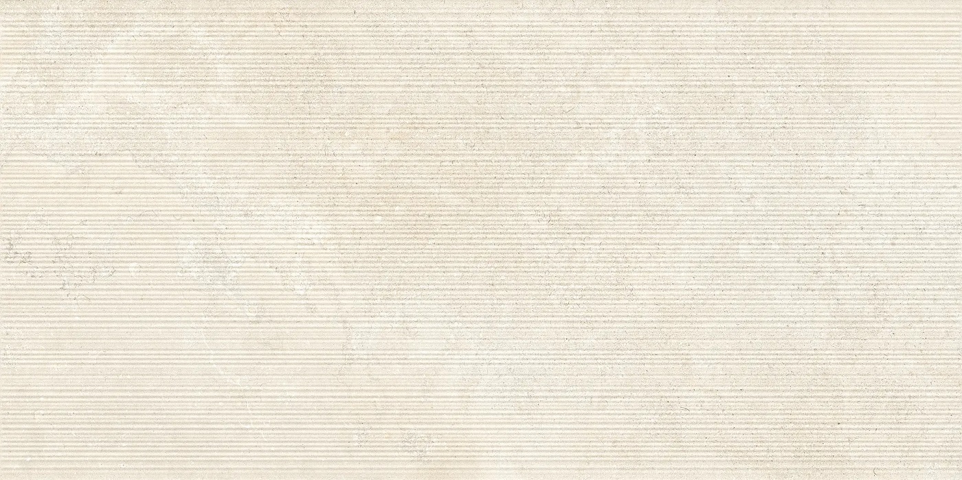 05598 Limestone Italian White Ribbed Nat Ret 60x120 Ceramiche Piemme