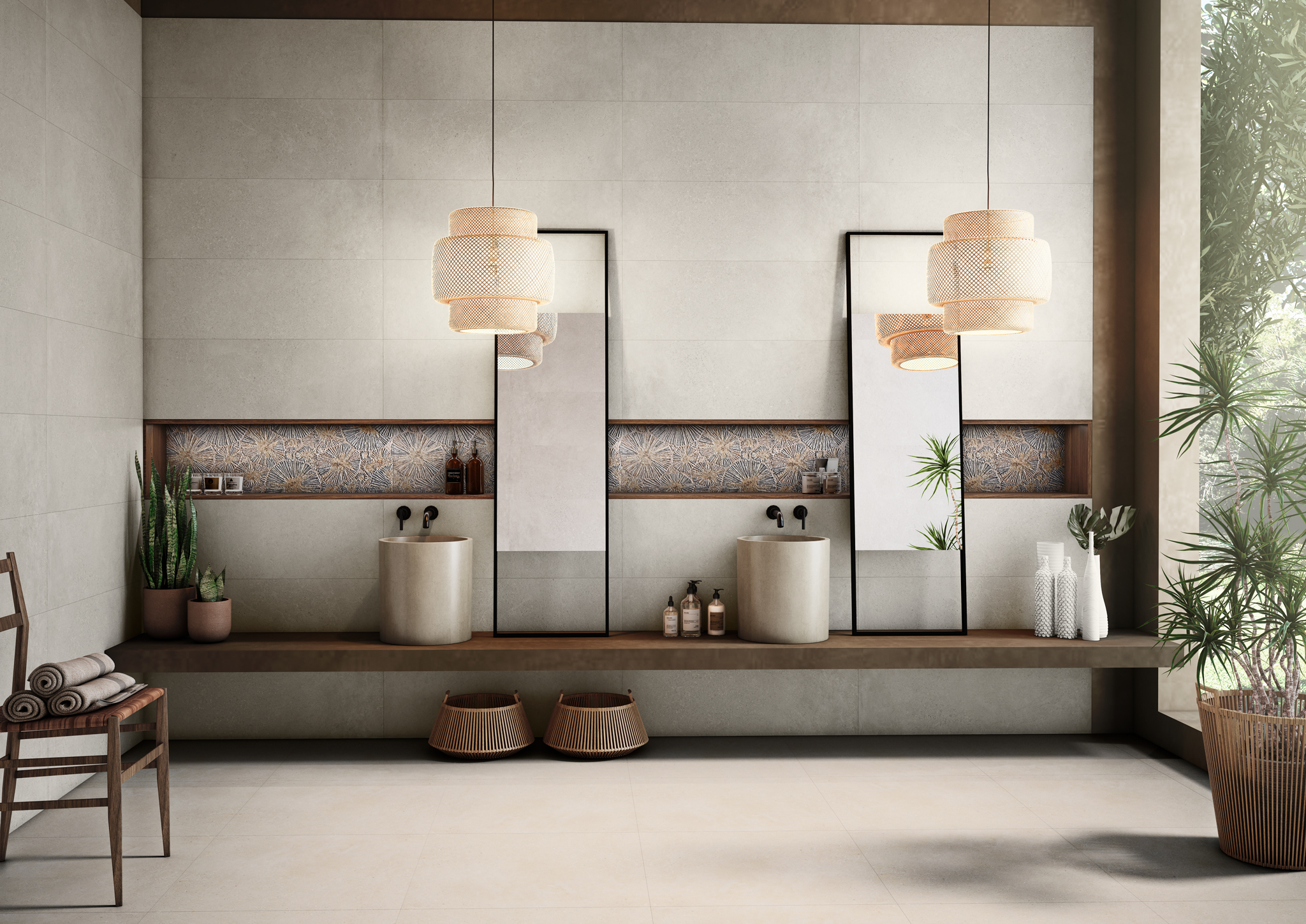 Blending Mixture Marfil 30x90 Saloni