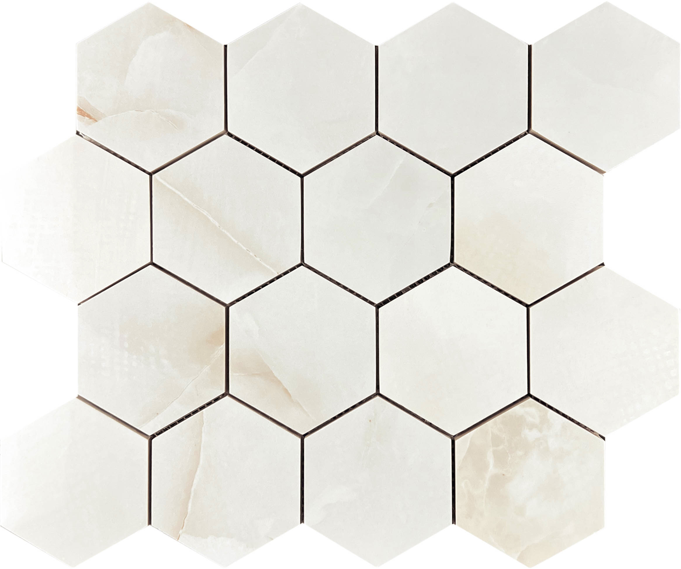 Mosaic Antisky Hexagone 28x33 Velsaa