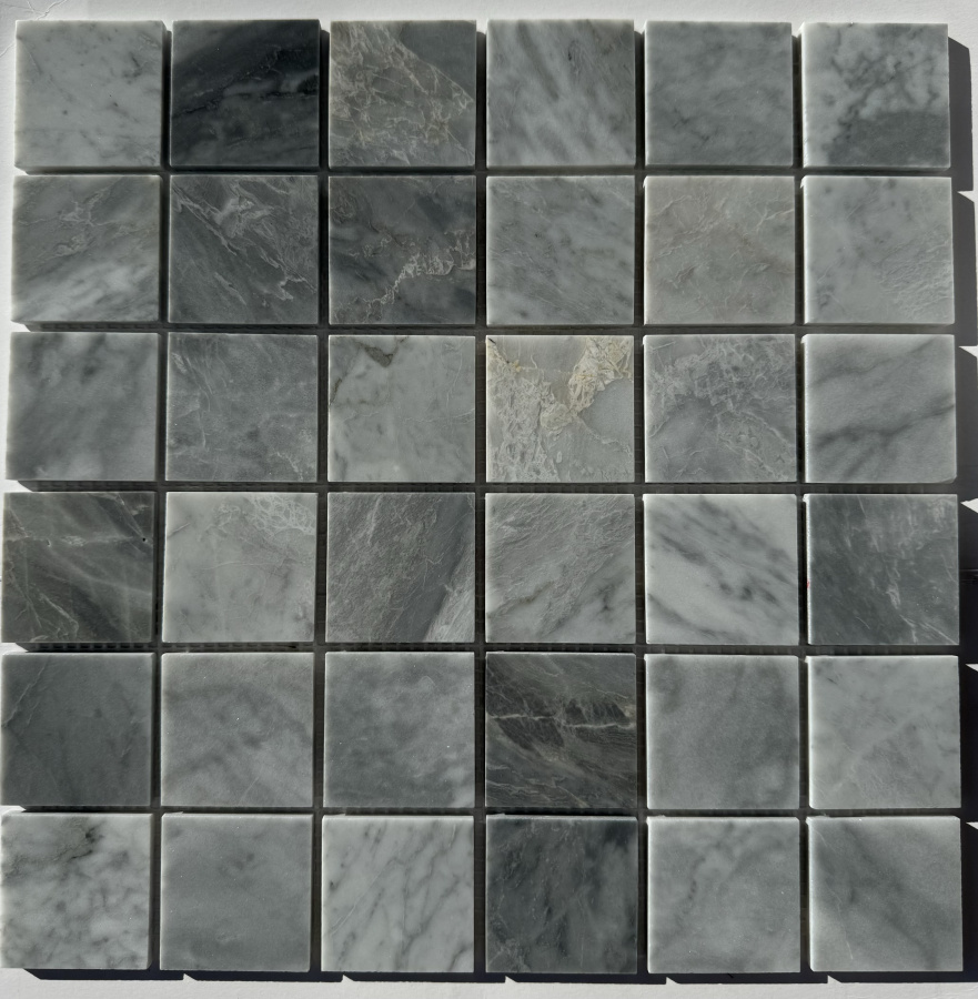 PIX338 Ice Grey полированная 48х48 305х305х6 Pixmosaic