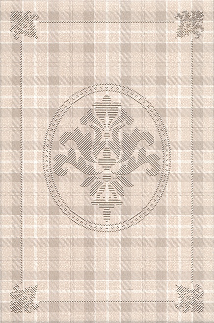 AD/B178/8236 Традиция Клетка 20*30 декор Kerama Marazzi