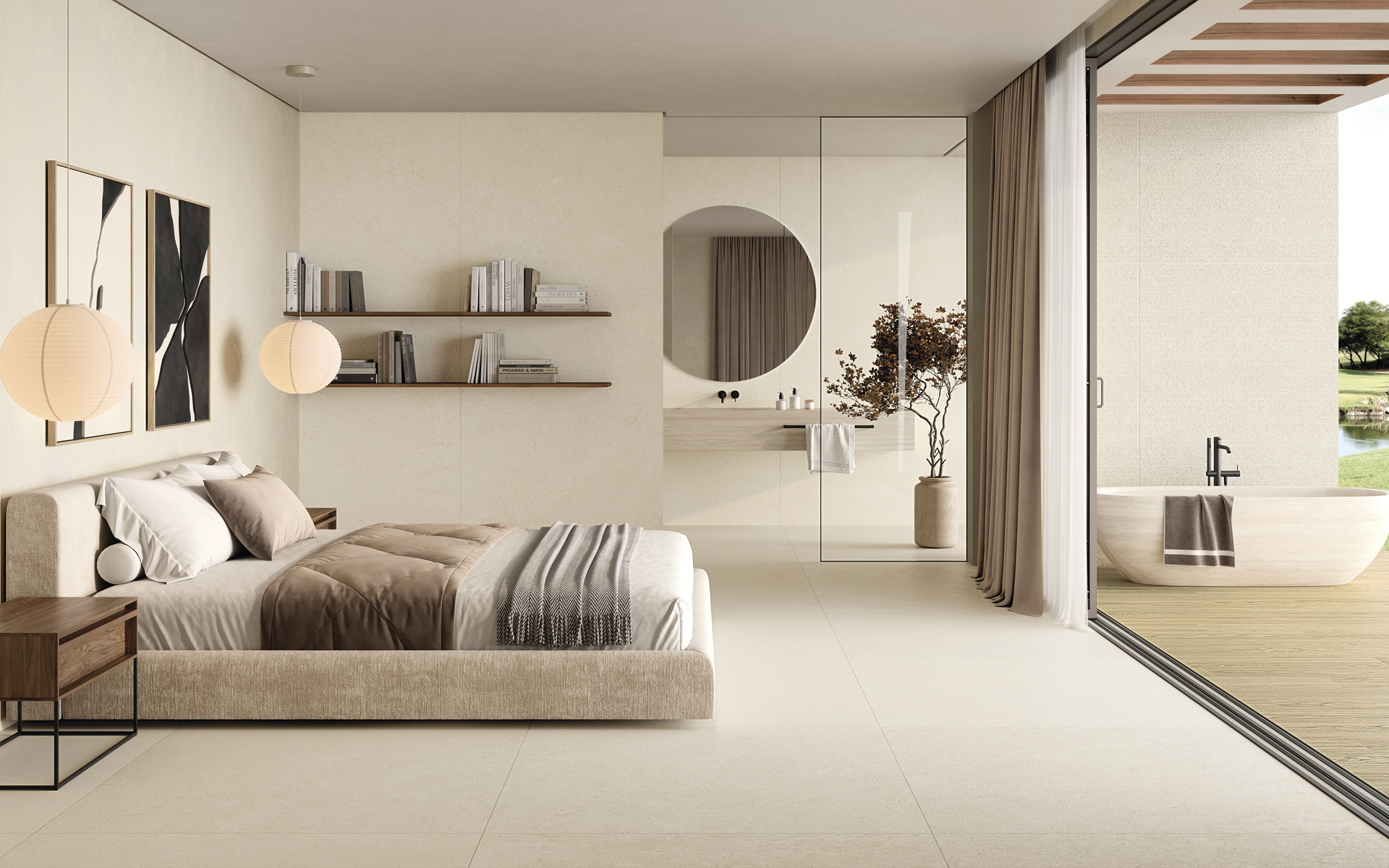 8929989 Victorian Stone Moon Cream Flamed 120x60 Iris Ceramica фото 41