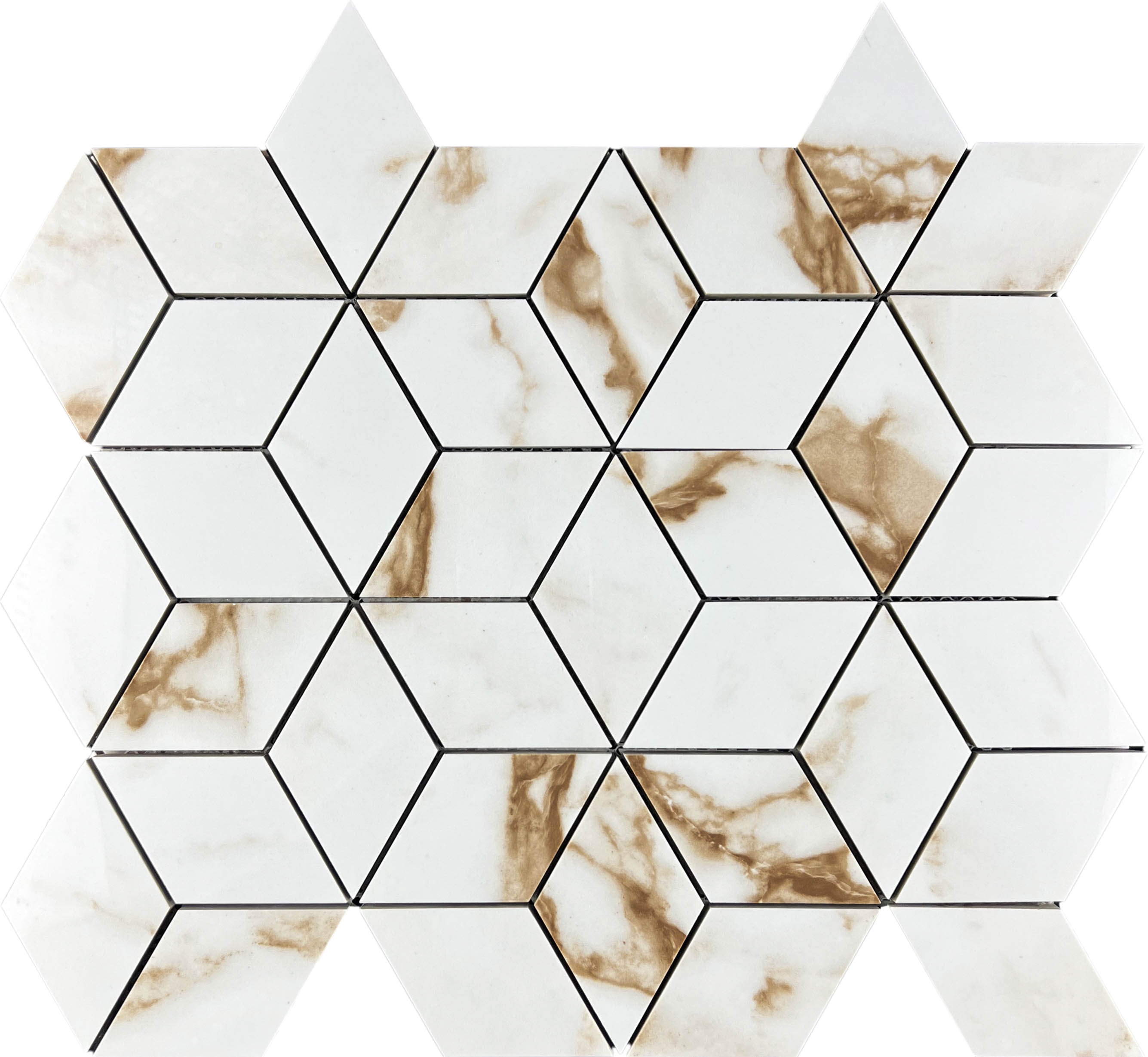 Mosaic Tajmahal Shine 3D Diamond 37.1x34.7 Velsaa