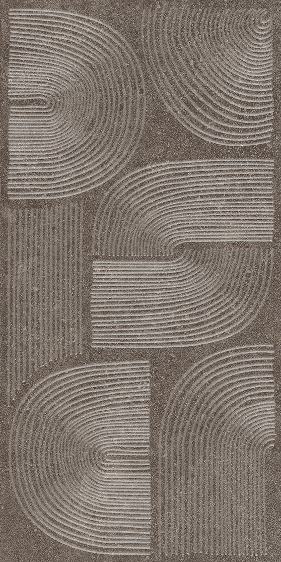 KMD3STA126BR Декор Руссильон коричневый тёмный матовый обрезной 30x60x0,9 Kerama Marazzi