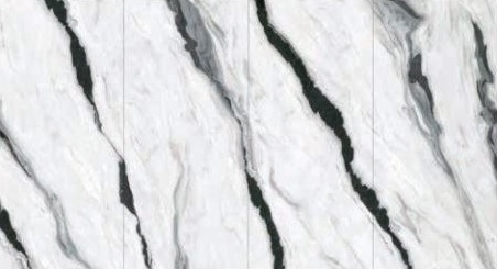 MN072AP261206 Panda White Polished 6mm 120x260 Moreroom Stone