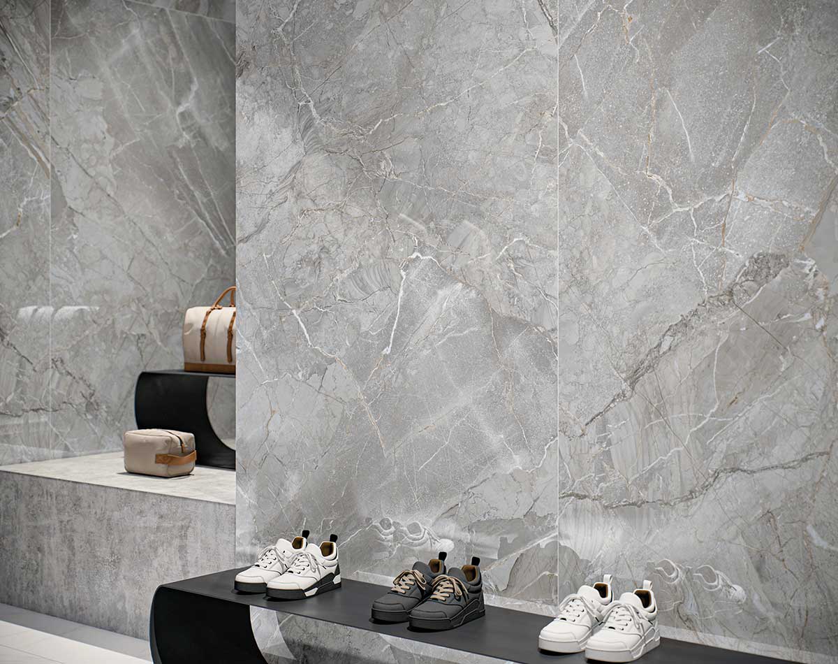 Grey Italia High Glossy 120х180 Simpolo Ceramics