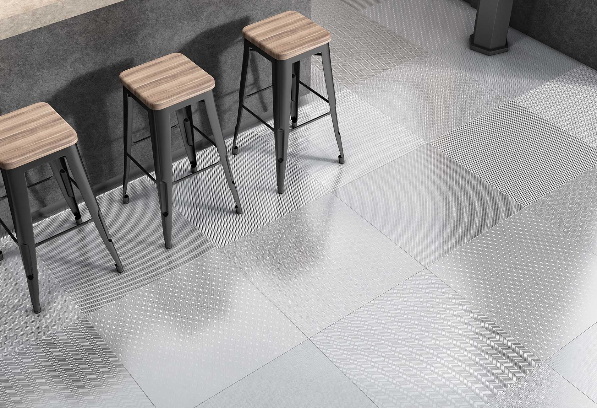 Eterna Viola Carving 60x60 Infinity Ceramica