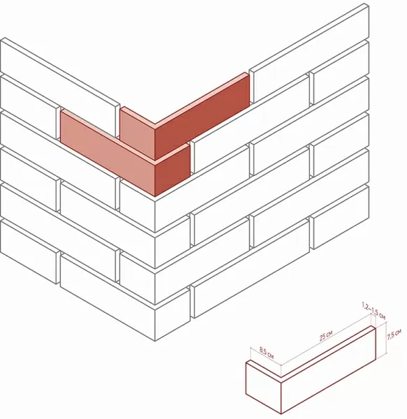 401-45 Толедо угол 8.5х25x7.5 White Hills