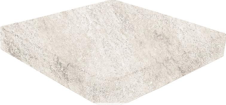 Evolution Esquina Recto Evo White stone 31.7x31.7 Gresmanc