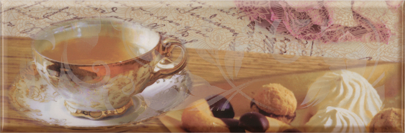 Decor Tea Time 02 10X30 Absolut Keramika