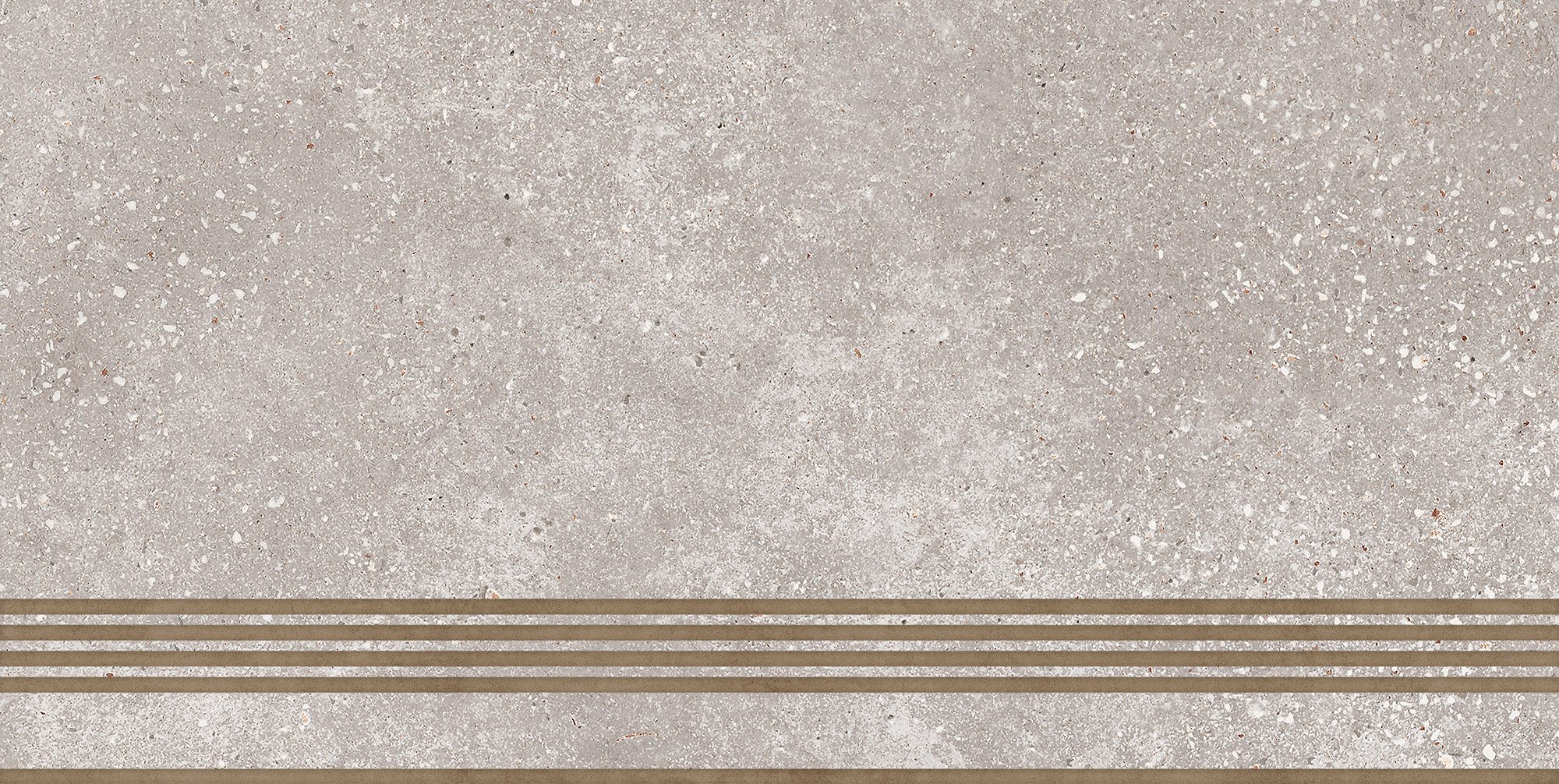 ST183VG Ступень Coral Rock Серый 30x60 Global Tile