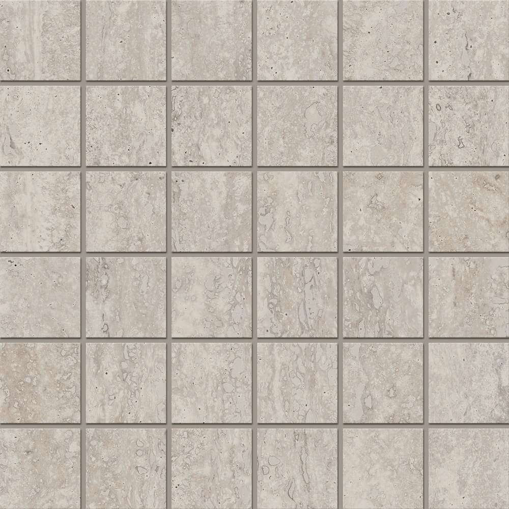 Мозаика RE01 Stride White Неполированный (5х5) 30x30 Estima