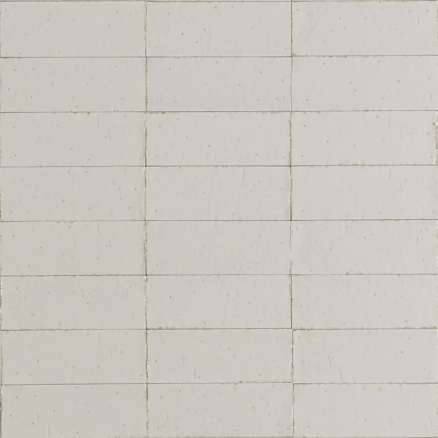 RAEV Glace Bianco Glossy 7,5x20 Ragno Marazzi