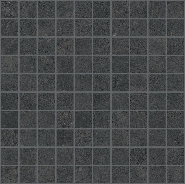 772268 Match Up Liquorice Comfort Mosaico 3x3 30x30 Cerim