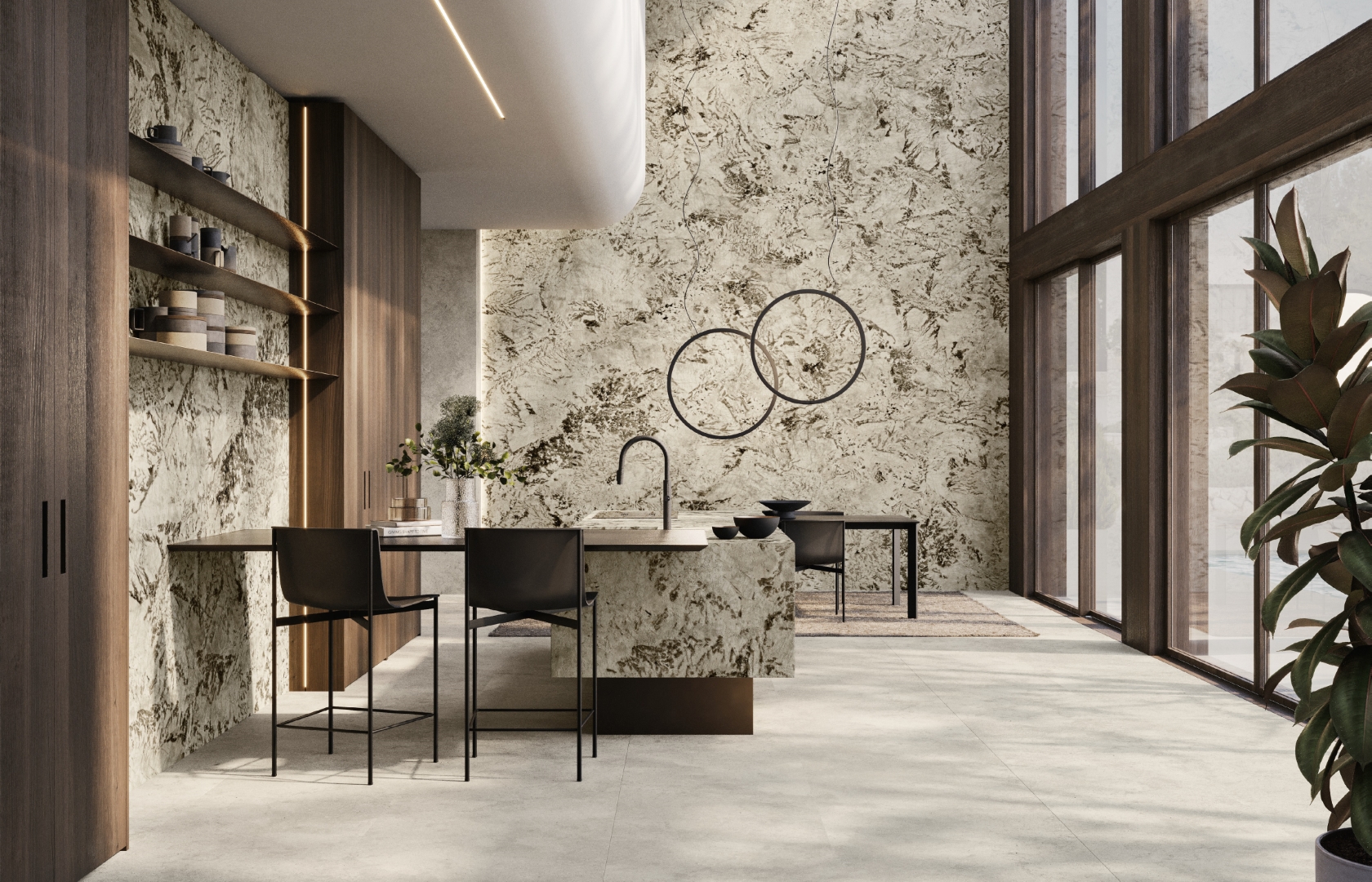 HEAJ Marvel Epic Taj Mahal Noisette Matt 60x120 Atlas Concorde фото 7