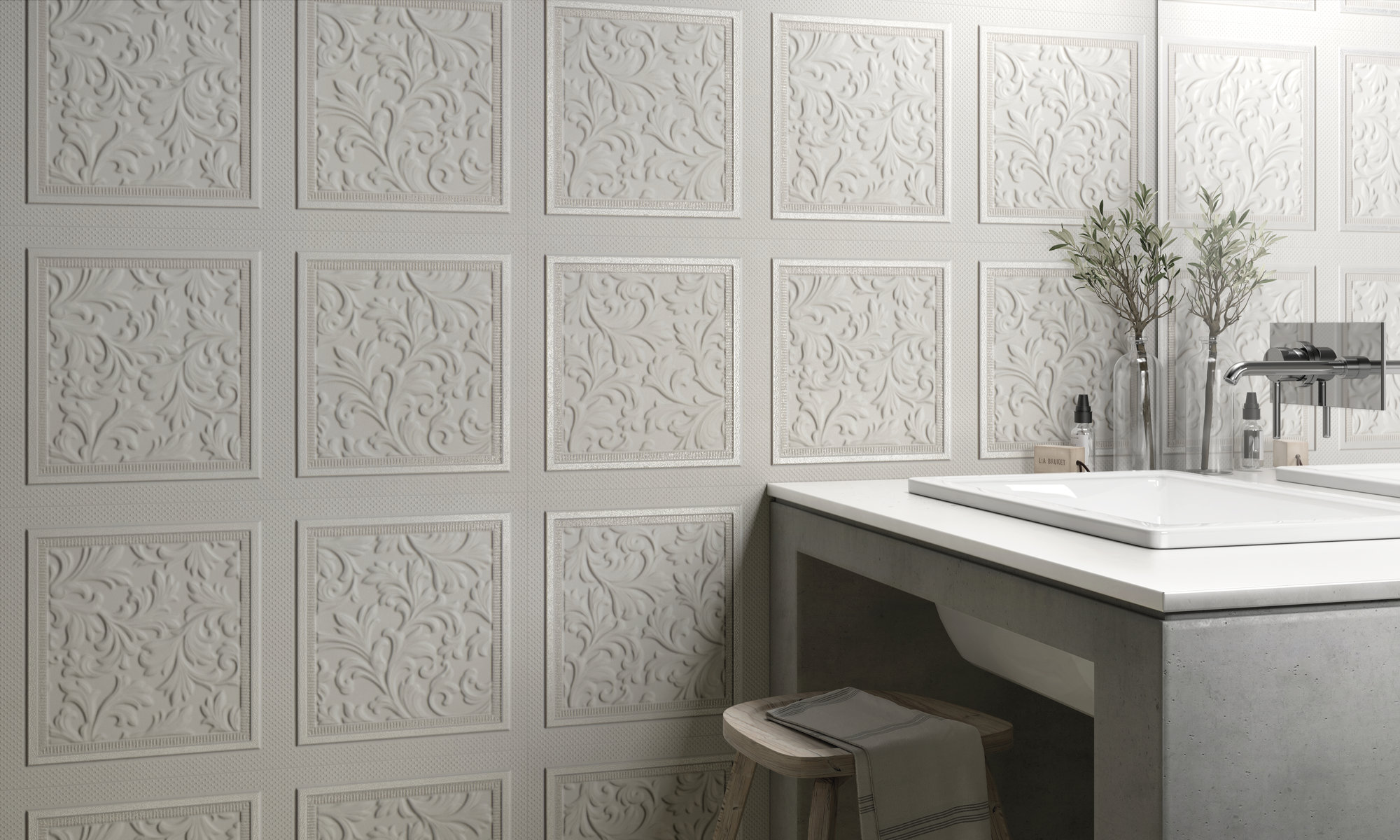 26181 D.PALETTE ECRU MOSAIC/315X315 Peronda