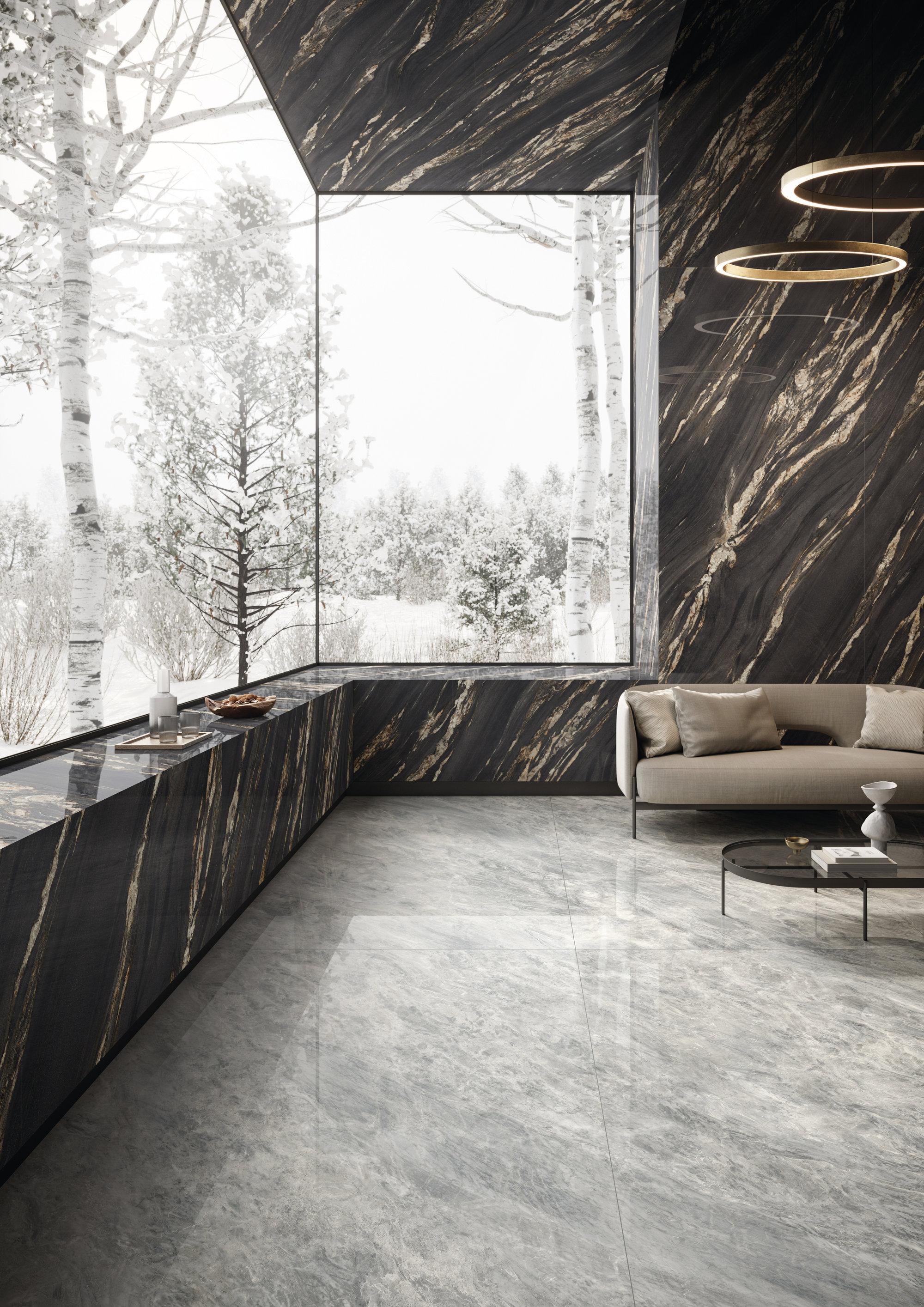 L175446MF6 Marmi Amazonite Luc 6mm 75x150 IRIS FMG фото 12