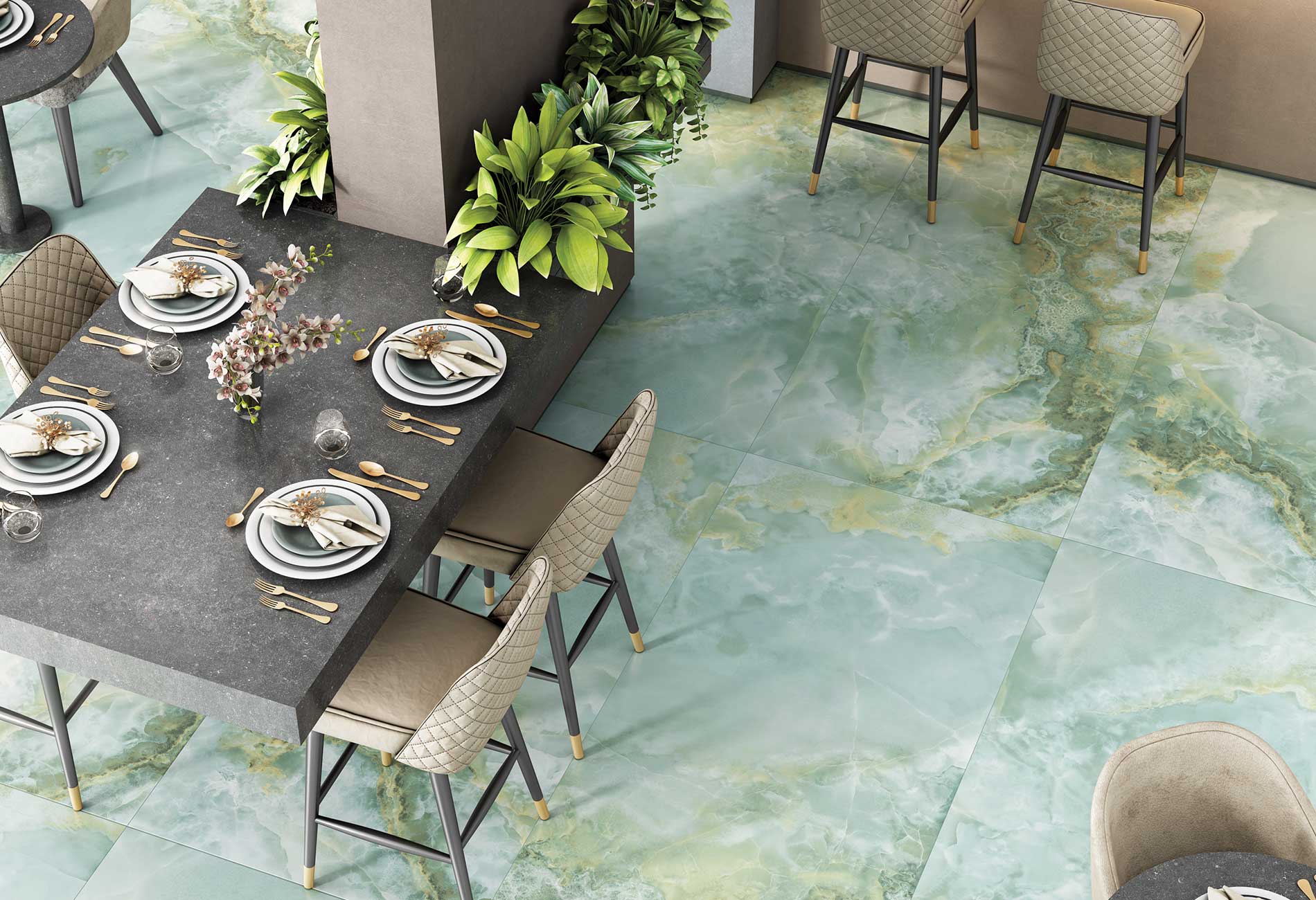 Onyx Verde Colortile