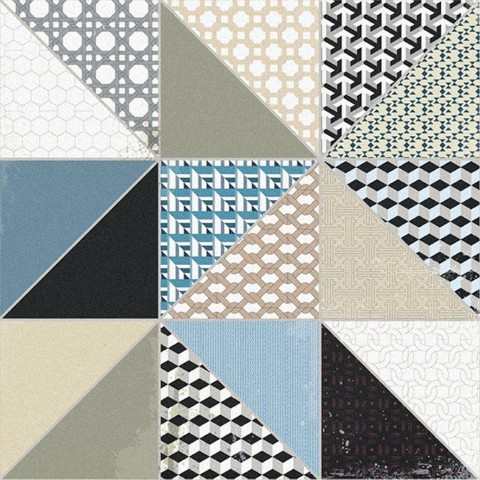 DAK44659 DECO multicoloured 45x45 RAKO