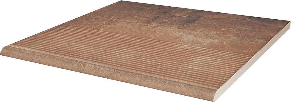 Scandiano Rosso Stopnica Prosta 8,5mm 29,5х29,5 Paradyz