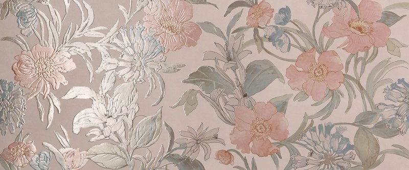 fQDD Milano Mood Flower Cipria RT 50x120 FAP Ceramiche