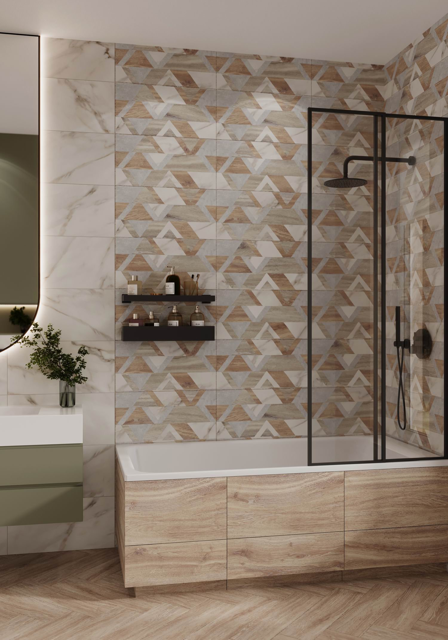 Luni белый 300х600 Beryoza Ceramica фото 15