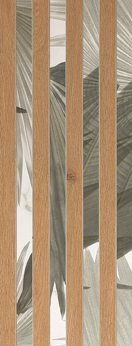fRDC Roma Stone Garden Tropical Verde Mosaico 30,5x80 FAP Ceramiche