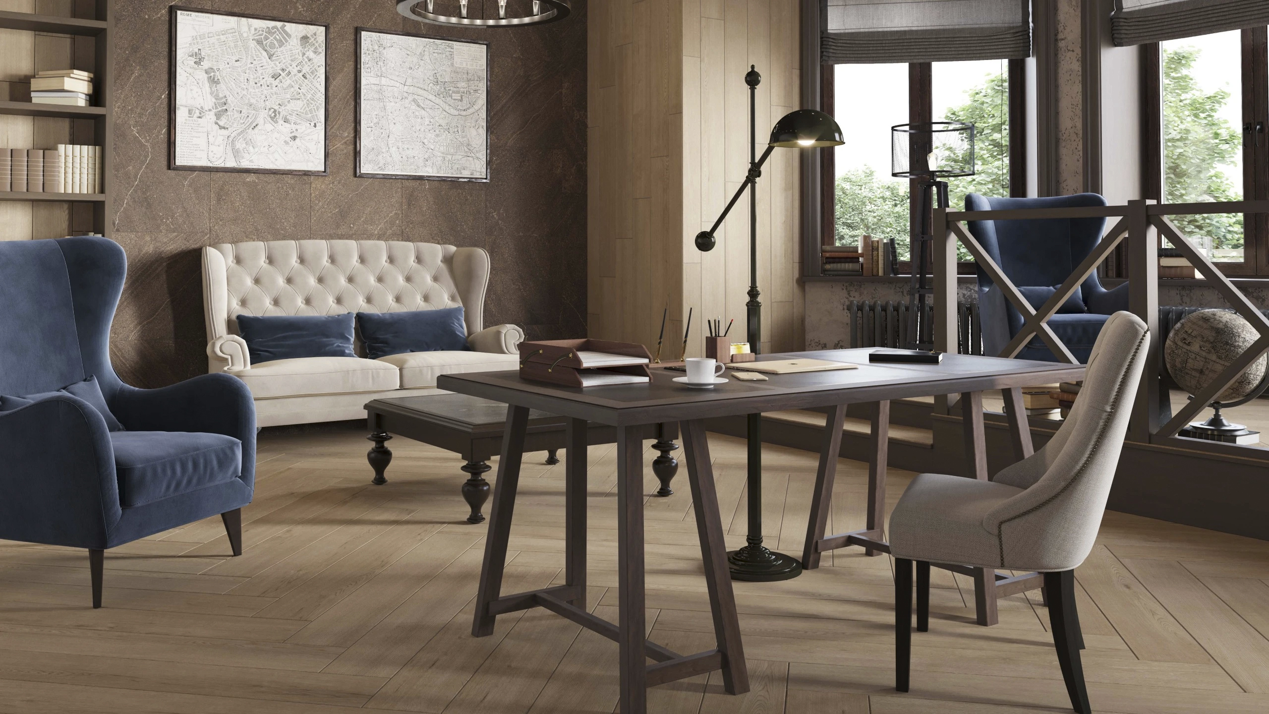 CW04 Classic Wood неполированный 19.4х120х1 Estima