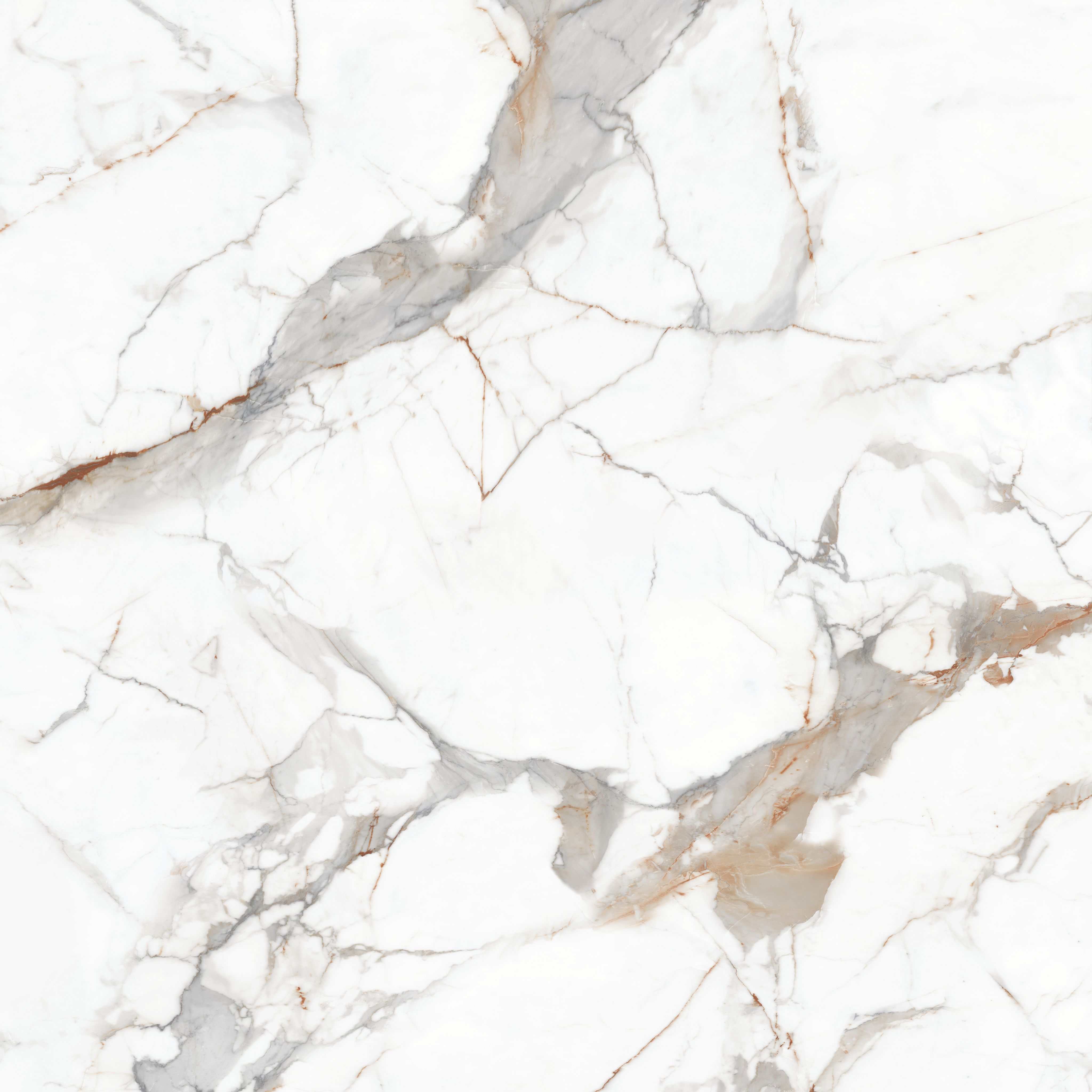 Калаката Оро Белый полированный 60x60 Eurotile Ceramica