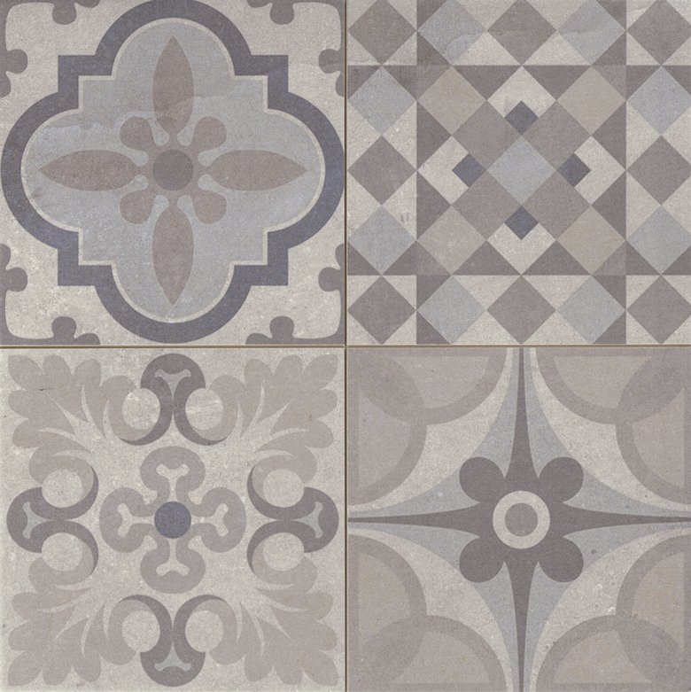 Skyros Deco Gris 44.2x44.2 Realonda